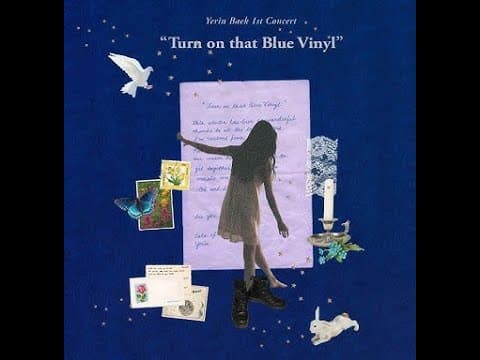백예린 - Turn on that Blue Vinyl 앨범 커버